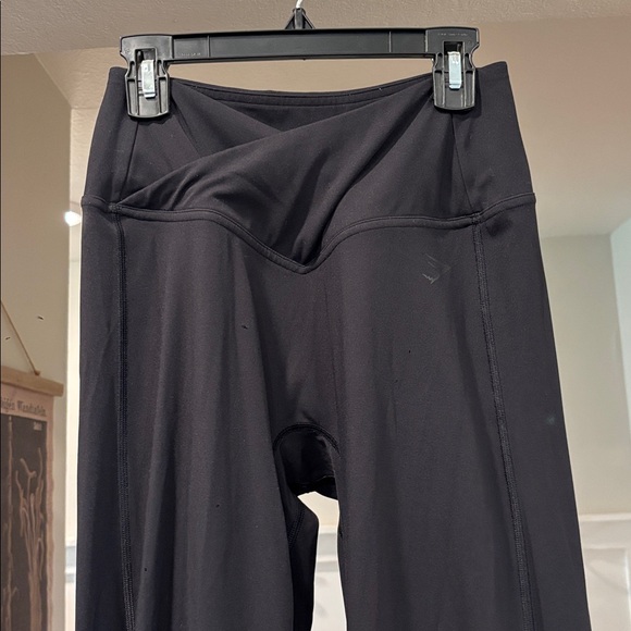 Gymshark Small Leggings Slight Wide Leg Bootcut Gym Workout School Sports Vaca - Picture 3 of 9